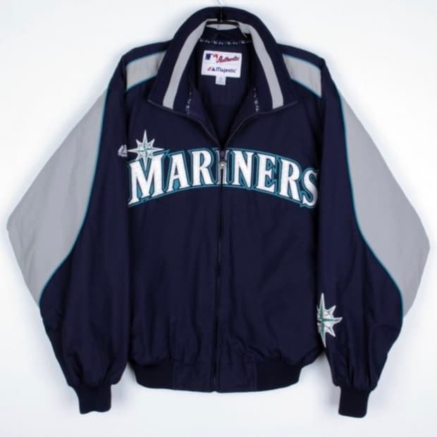 마제스틱 시애틀 매리너스 자켓