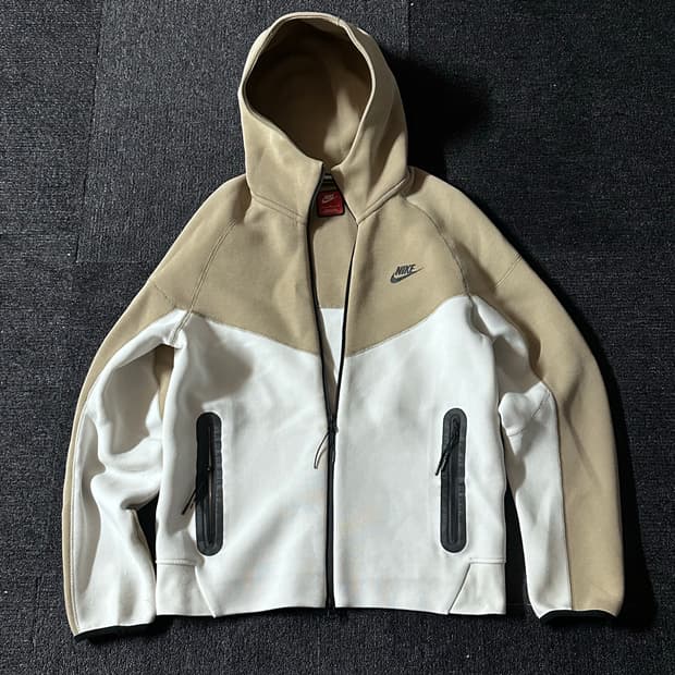 나이키 NIKE 테크팩 플리스 윈드러너 후디 집업