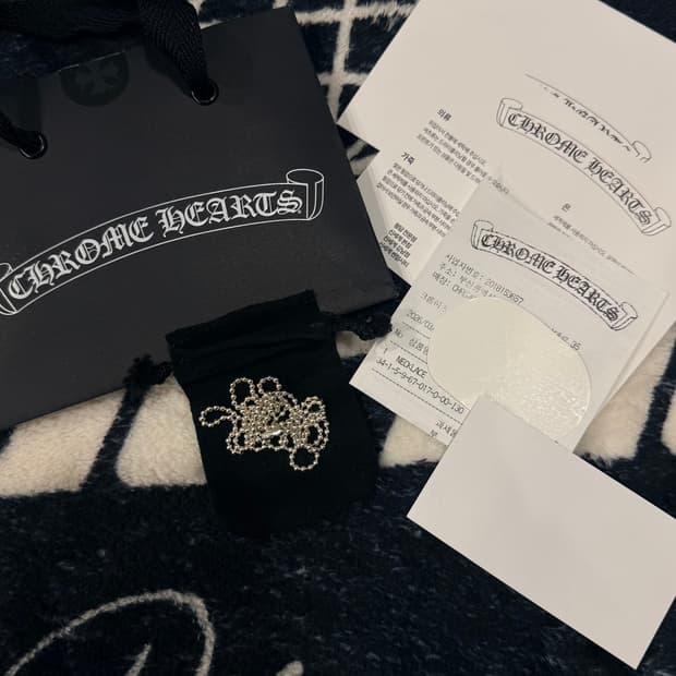 크롬하츠 볼체인 30인치 새상품