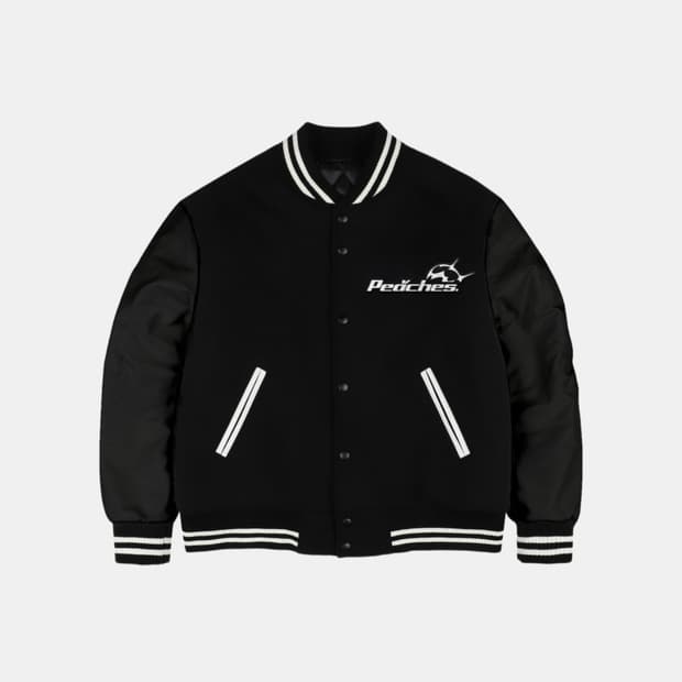 SUPERVIVE x Peaches Varsity Jacket
