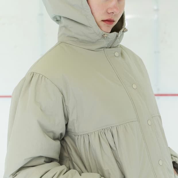 Pesto shirring jumper