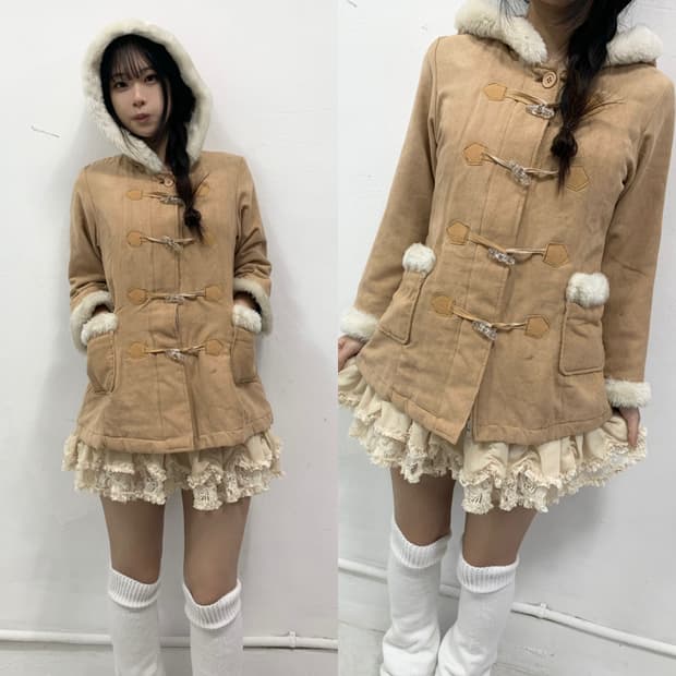 [PINKY PALETTE] 라떼갸루 리락쿠마 폭닥 떡볶이 코트