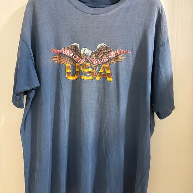 80s~90s 할리데이비슨 싱글스티치 티셔츠