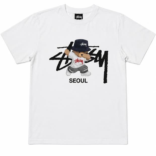 스투시 반팔 L