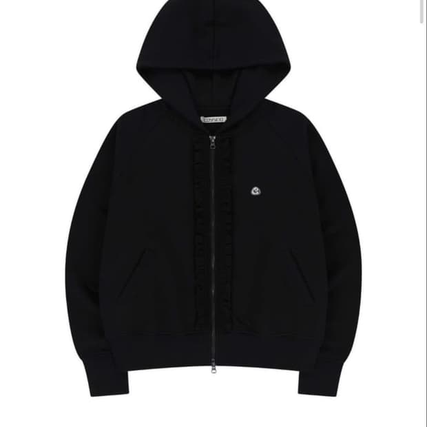 코이세이오 러플 후드집업