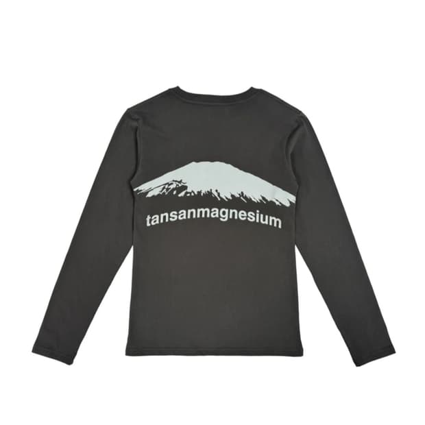 (새상품)탄산마그네슘 롱슬리브 챠콜 우먼