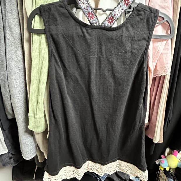 빈티지 슬리브리스 