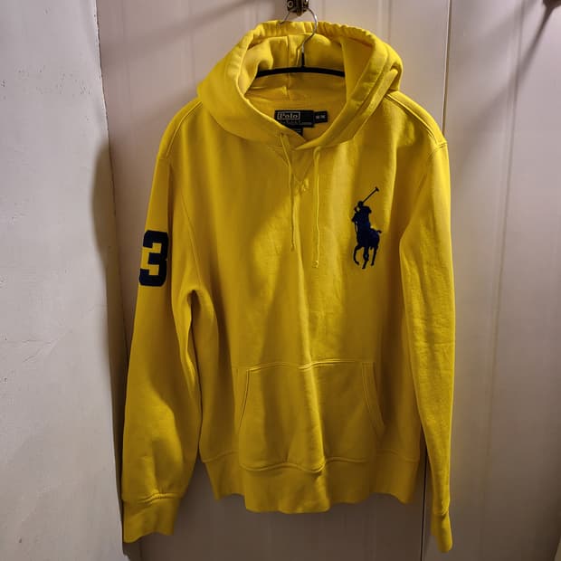 폴로 기모 후드티