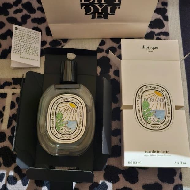 딥디크 일리오 오드뚜왈렛 100ml 미개봉 새상품 쇼핑백
