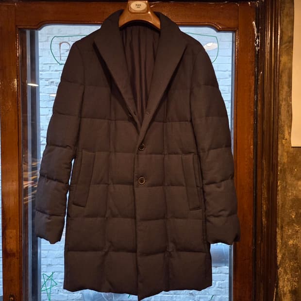 솔리드옴므 구스다운코트