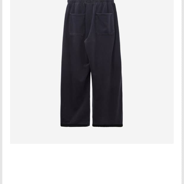 폴리테루 퍼티그 스웻 팬츠 다크 퍼플 네이비 3사이즈