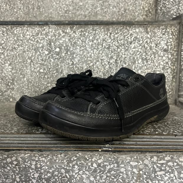 팀버랜드 빈티지 블랙 스니커즈