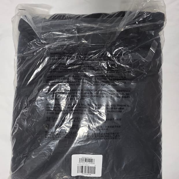 이지 갭 집업 후디 블랙 2XL 새 제품