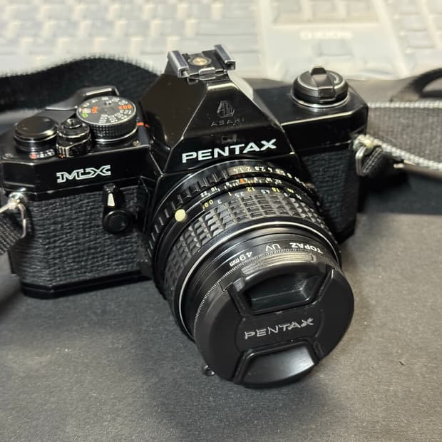 펜탁스 MX 필름 카메라 + 50mm 1.4 렌즈