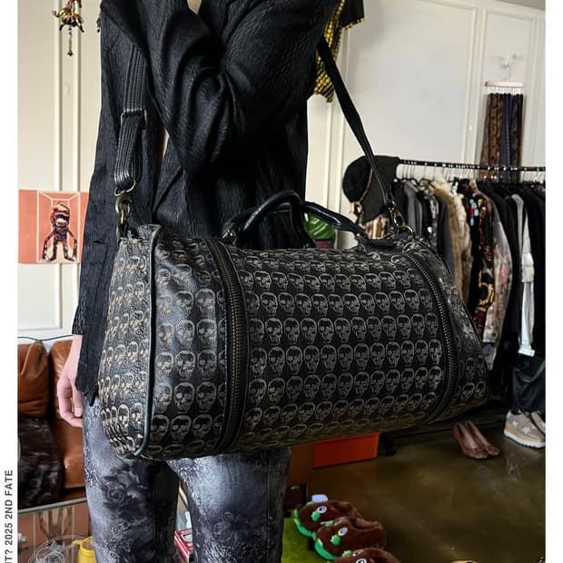 ZADIG & VOLTAIRE V-Kei Skull Boston Bag