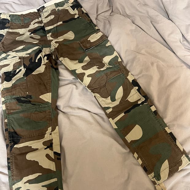 오베이 obey 카모 카고바지 28