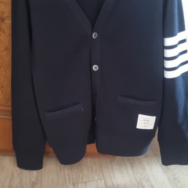 톰브라운 네이비가디건. L/XL