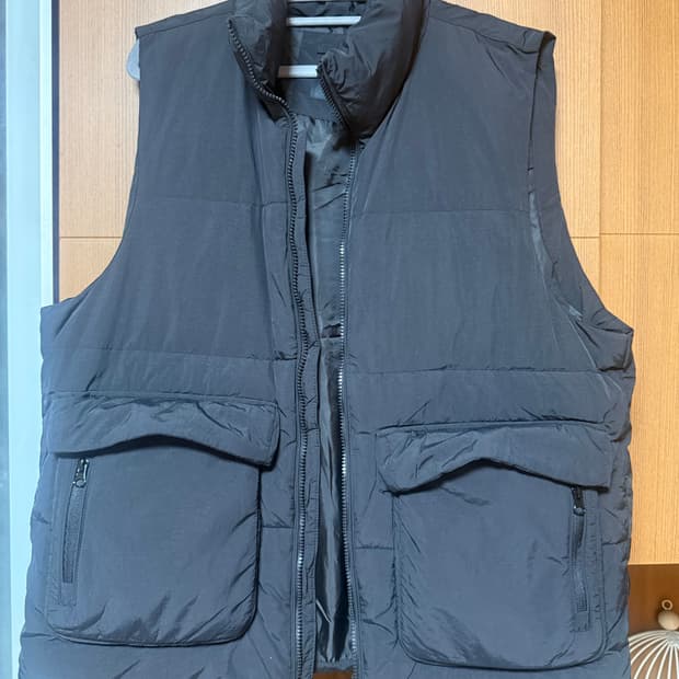 리메인세컨드 패딩 베스트 M 블랙 - 새상품