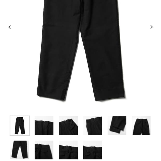 코모리 몰스킨 오버팬츠 (2)