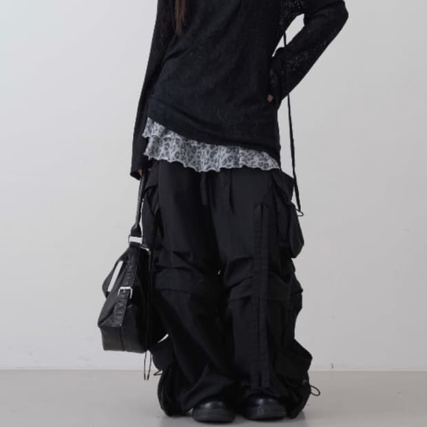 로웨어 butterfly lace see through tee 판매합니다