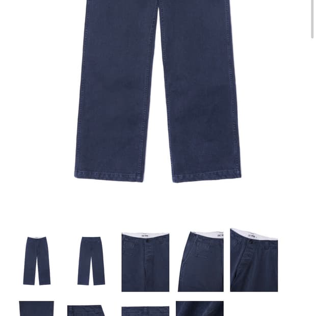 CULT HERO-zephyr 치노팬츠(navy)