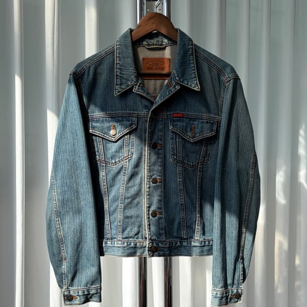 [L]빅존 BIG JOHN JPN 빈티지 트러커 데님 자켓