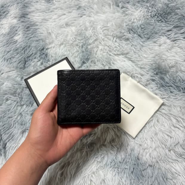 구찌 마이크로시마 반지갑