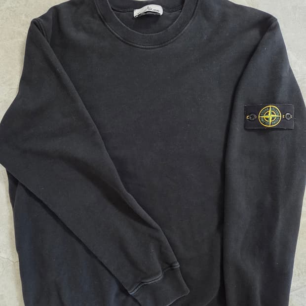 [정품] 스톤아일랜드 맨투맨 블랙 XXL