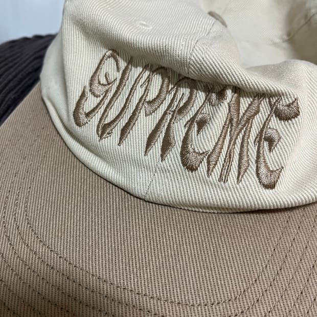 슈프림 투톤 6패널