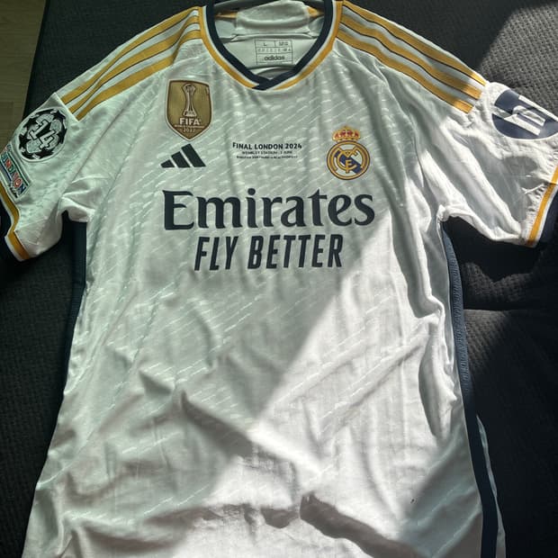 23/24 레알마드리드 토니 크로스 챔스 결승 유니품