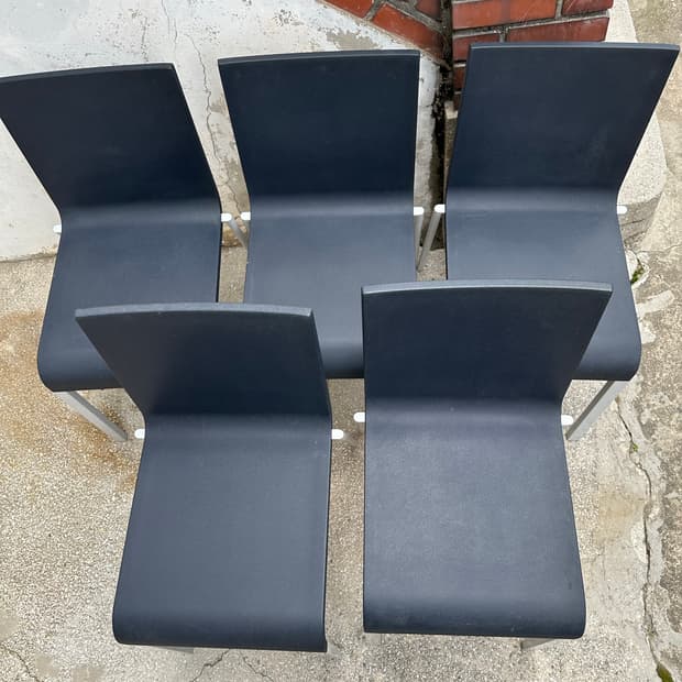 비트라 vitra 03 체어 이태리 스택커블 stackable 네이비의자