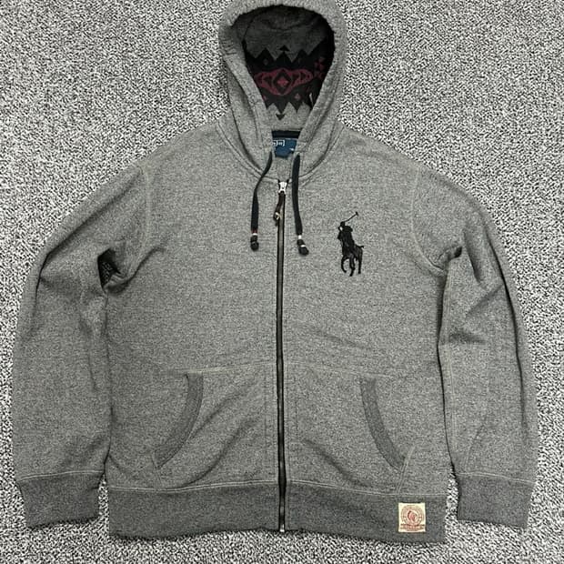 사이즈 100) 폴로 빅포니 후드집업