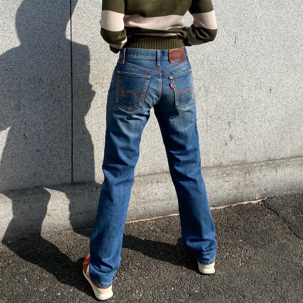 에드윈(EDWIN) 503 블루 셀비지 데님