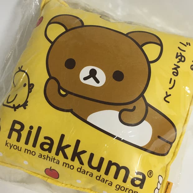 고전 리락쿠마 쿠션