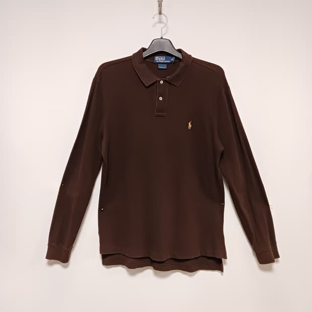 폴로랄프로렌 브라운 카라티셔츠