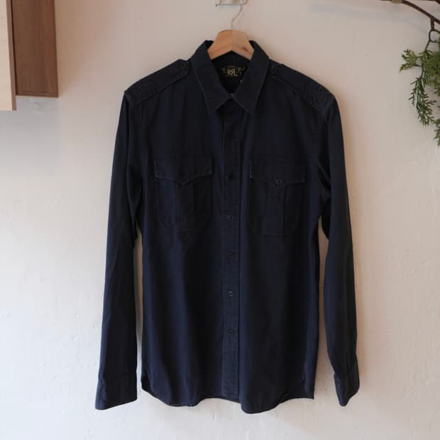 RRL 밀리터리 포켓 셔츠