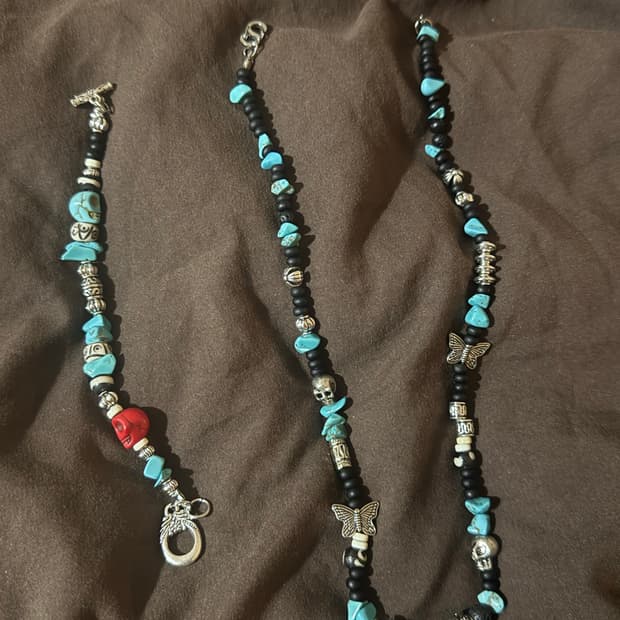 수제 비즈 목걸이&팔찌