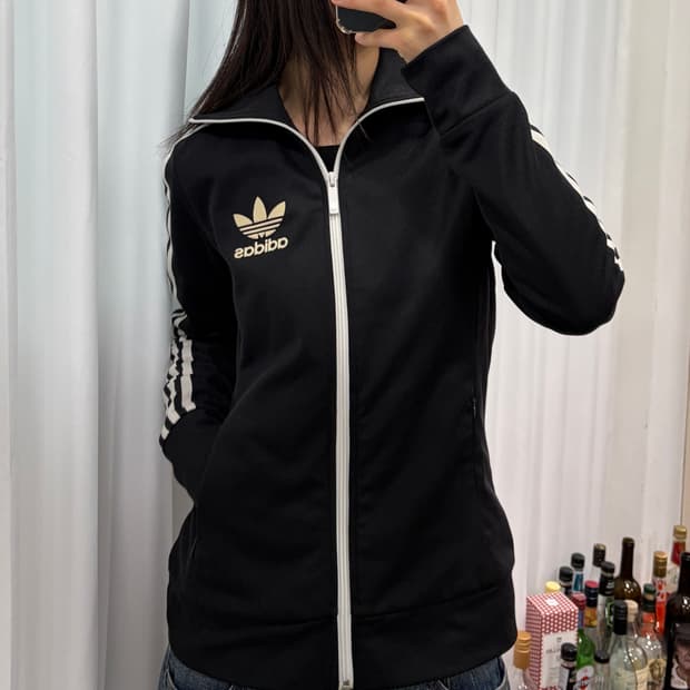 [M]아디다스 유로파 블랙 트랙탑 져지