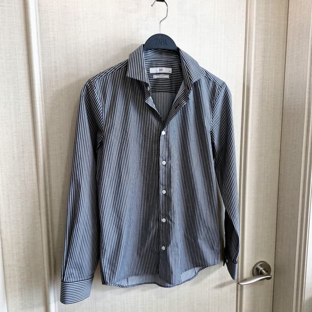 지오송지오 스트라이프 스판 셔츠 슬림핏 95