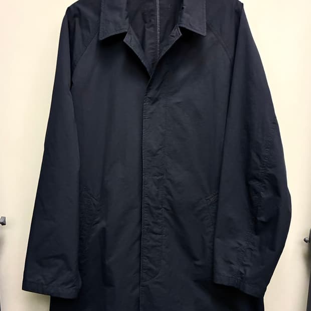 (52/110)헨리코튼 코튼 나일론 홀겹 베이직 맥코트 싱글코트