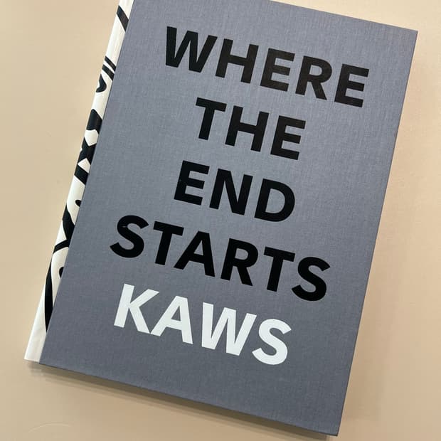 카우스 kaws 아트북 WHERE THE END STARTS