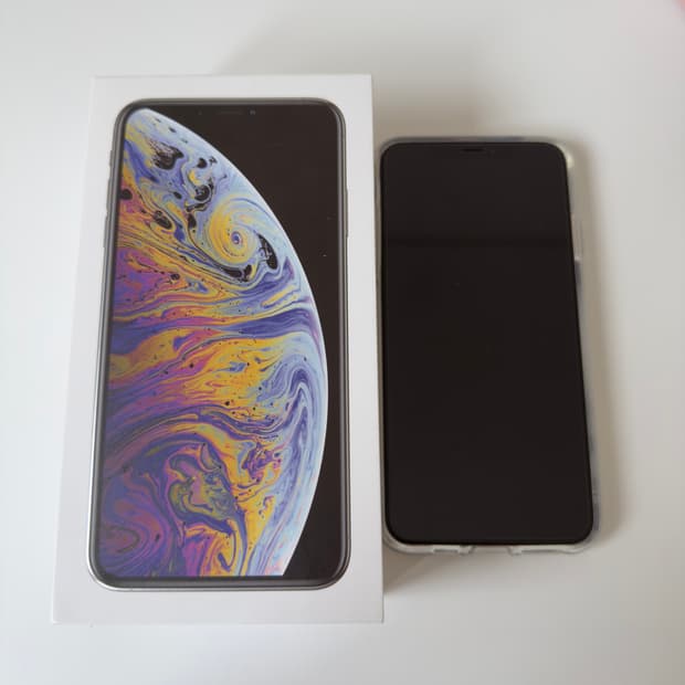아이폰 xs max 실버 512기가 한국 정발 풀박스