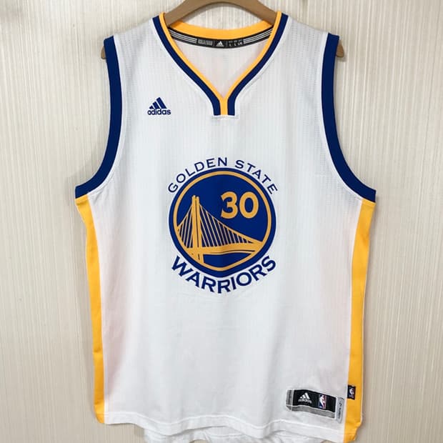 NBA 아디다스 골든스테이트워리어스 스윙맨유니폼 L #30 커리