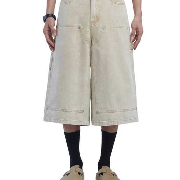 노메뉴얼 C.D.L BERMUDA PANTS - SAND