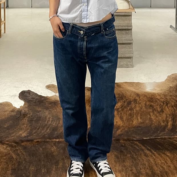 MAISON MARGIELA belted denim