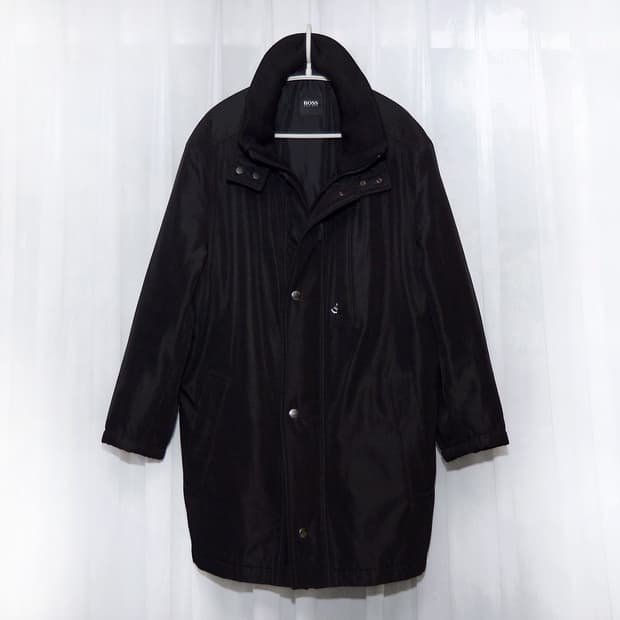 휴고 보스 코룸 더블 카라 패딩 코트 오버 자켓 (48 / 105+)