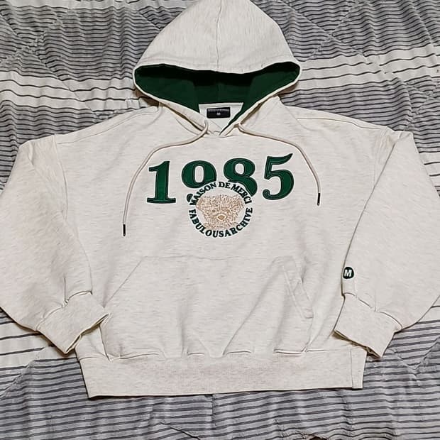 패블러스아카이브 크롭기모후드 M 여성66 가슴56 기장54