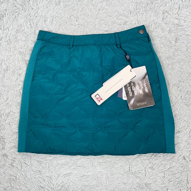 [택상품] 커터앤벅 퀼팅 구스다운 패딩 큐롯스커트 26