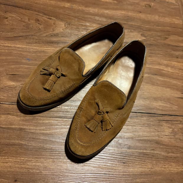 CHURCH'S VINTAGE SUEDE LOAFER 250