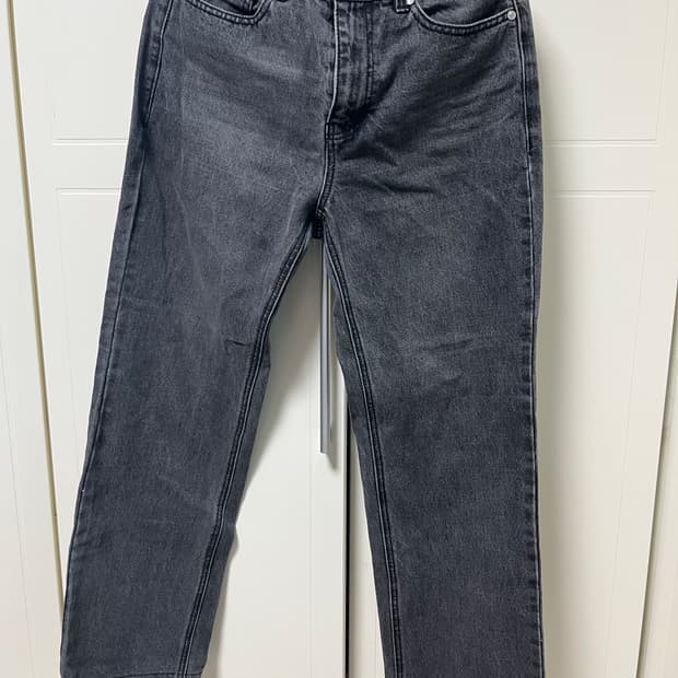 엑스컨테이너 흑청 데님